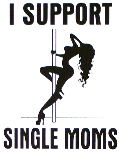 I Support Single Moms Hoodie Bewild