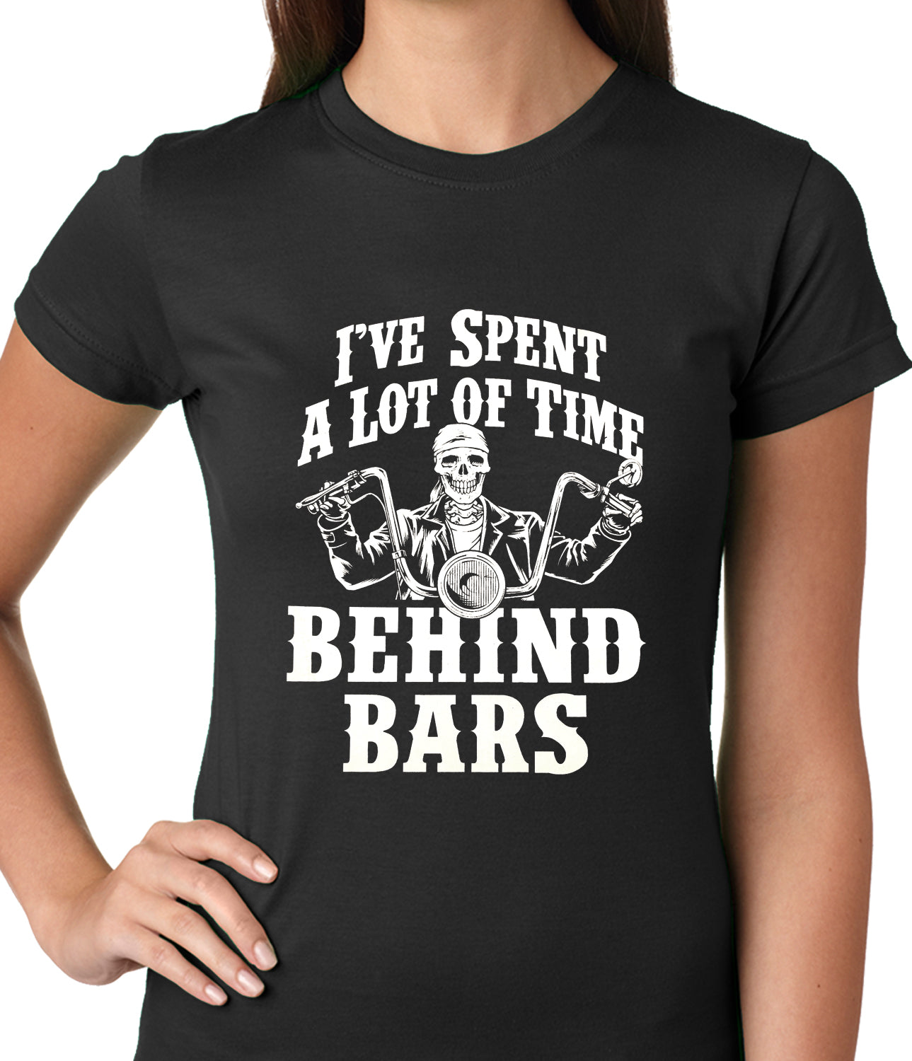 I've Spent a Lot of Time Behind Bars Ladies T-shirt – Bewild