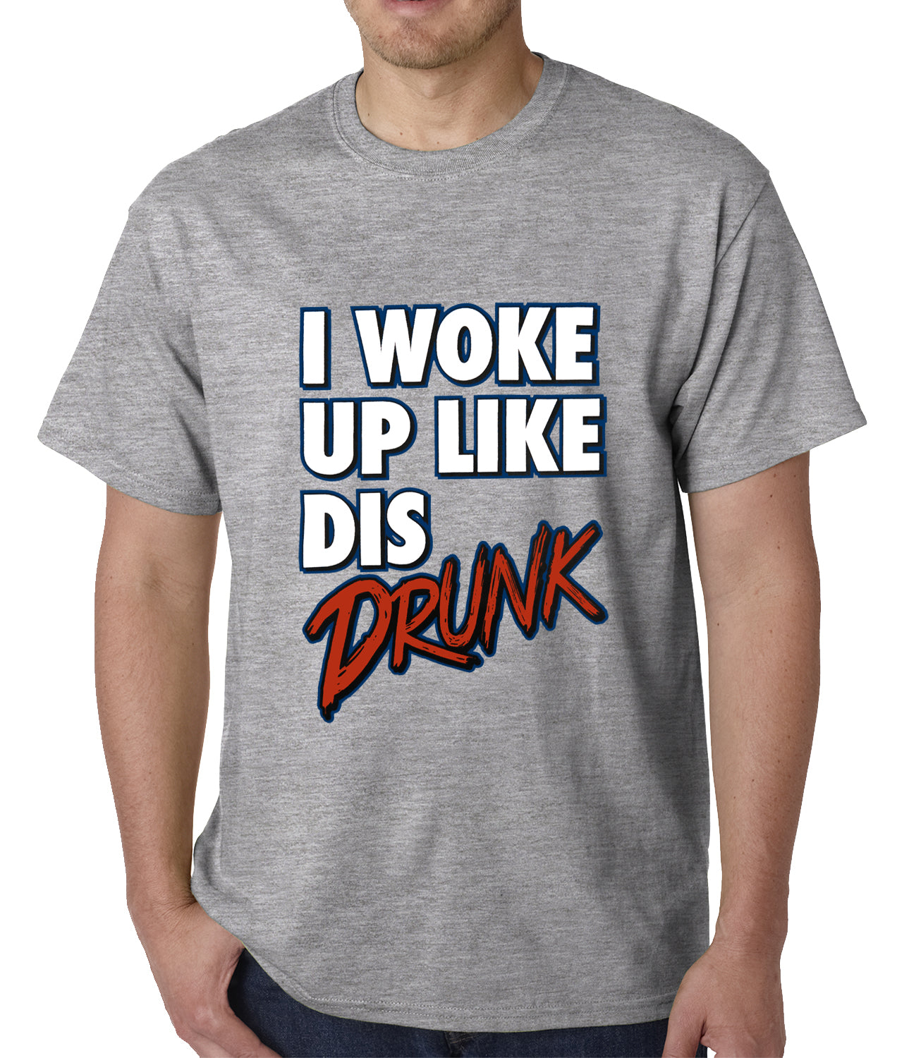 I Woke Up Like Dis, Drunk Mens T-shirt – Bewild