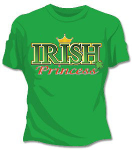 Irish T-Shirts : Irish Princess Girls T-Shirt – Bewild