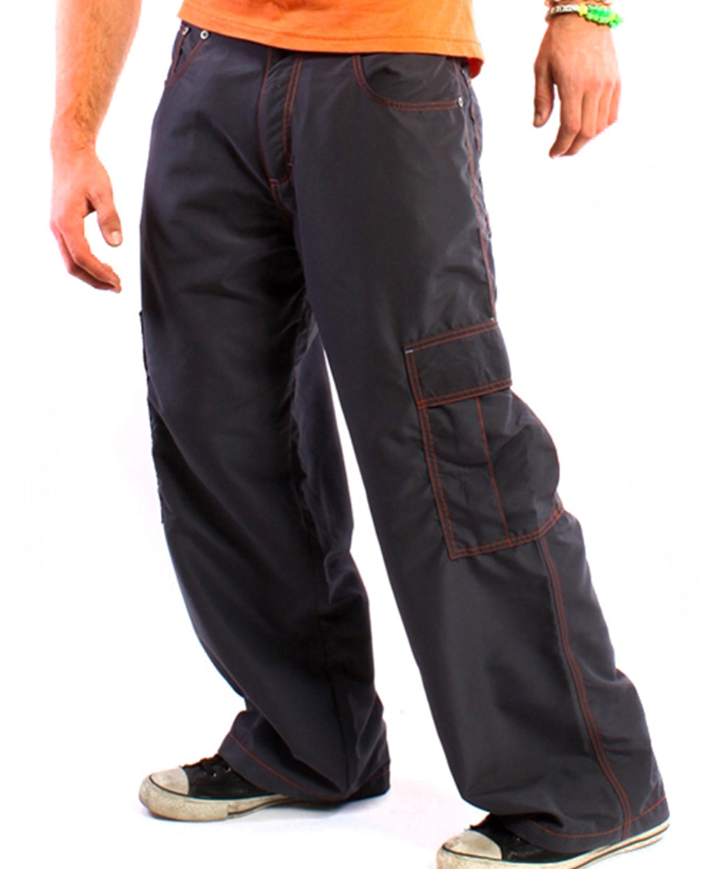 microsuede cargo pants