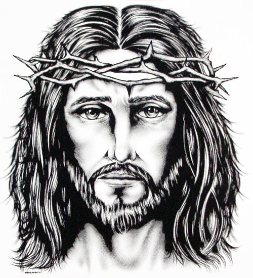 Large Jesus Crown Of Thorns T-Shirt – Bewild
