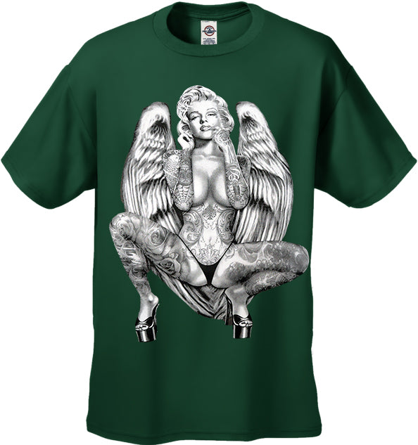 t shirt angel wings