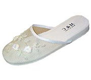 white chinese slippers