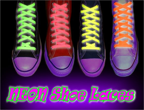 neon shoe strings