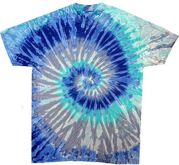 Premium Hand Made Blue Prism Tie Dye T-Shirts | Be Wild – Bewild