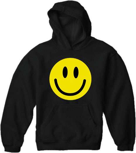 smiley face hoodie