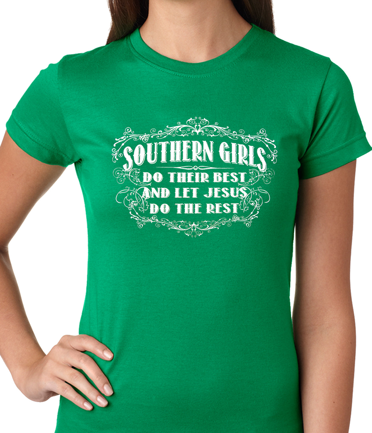 Southern Girls Do Their Best Ladies T-shirt – Bewild