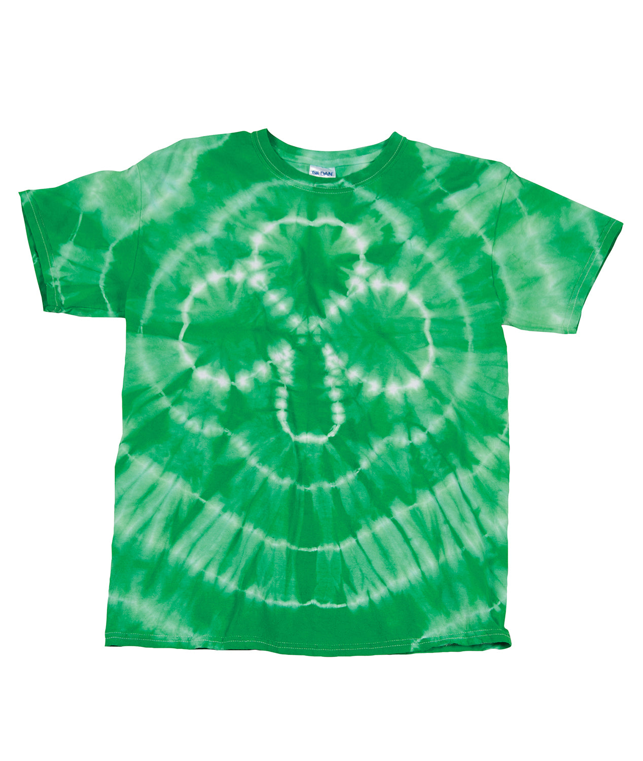 St. Patrick's Day Tie-Dye Shamrock Mens T-shirt.