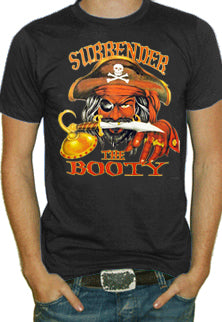 surrender the booty t shirt