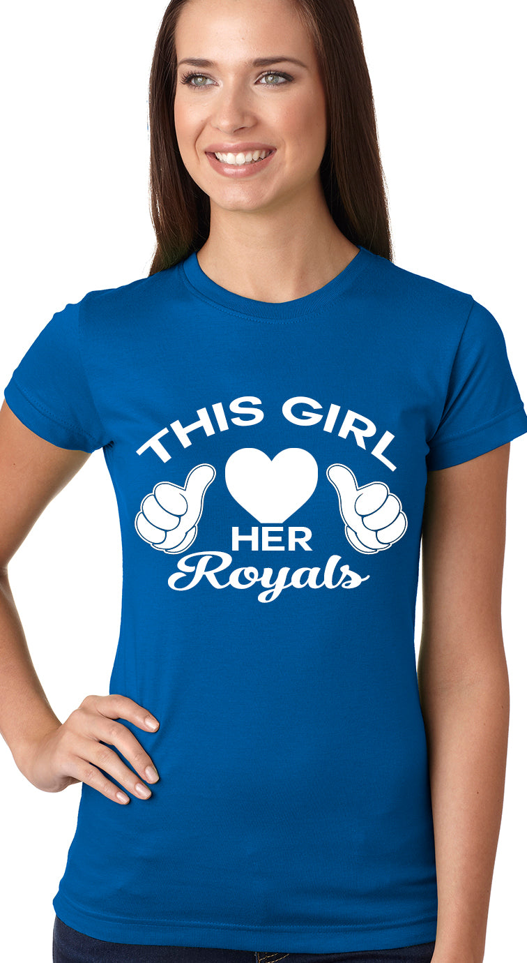 girls royals shirt