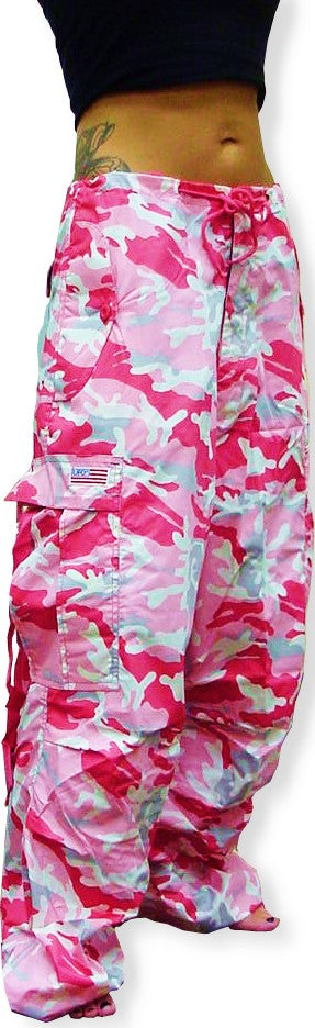 Unisex Basic UFO Pants (Pink Camo) – Bewild