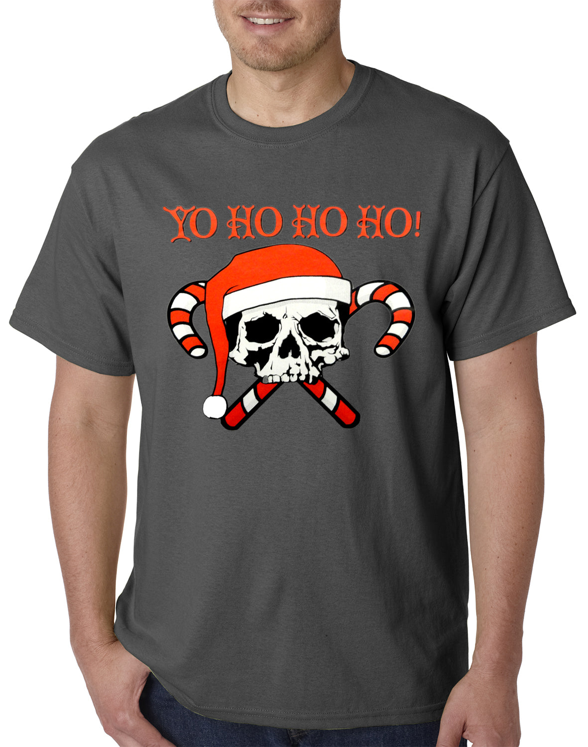 Yo Ho Ho Ho Pirate Christmas Mens T-shirt | Be Wild – Bewild