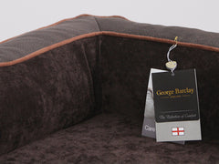 Beckley Dog Sofa Bed - Dark Chocolate, Large