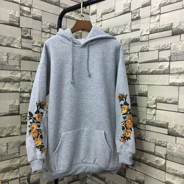 golden roses hoodie