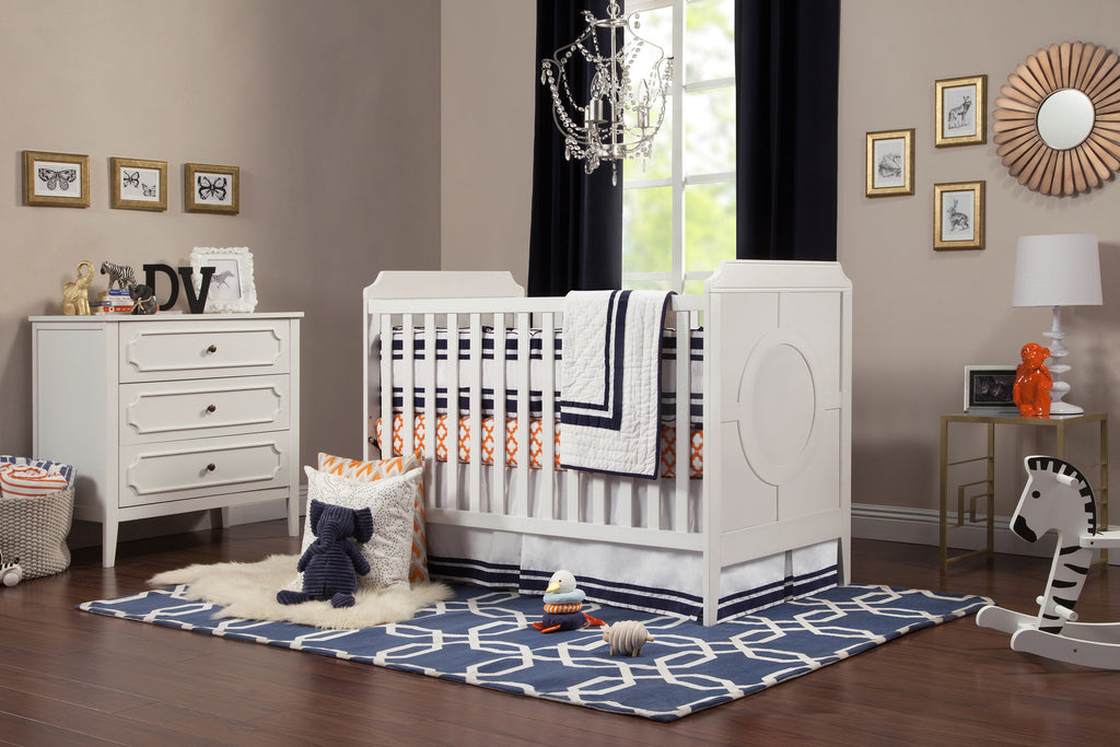 davinci poppy regency crib