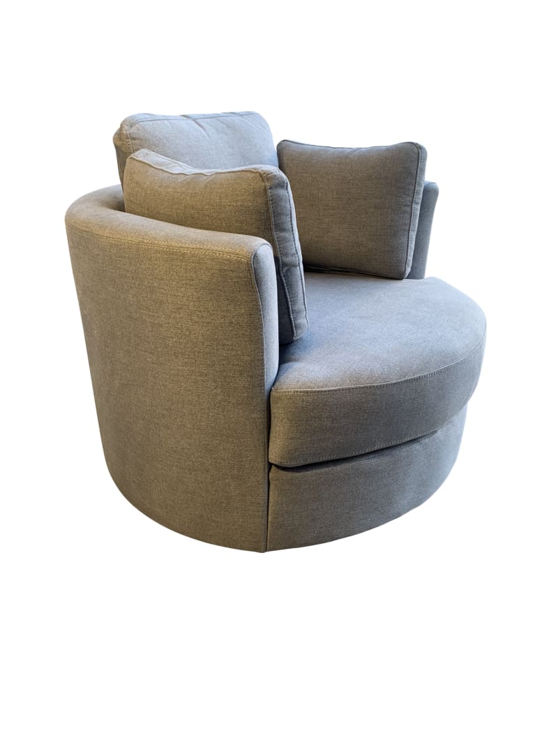 Our Furniture Warehouse Cozy Cuddle Swivel Chair In