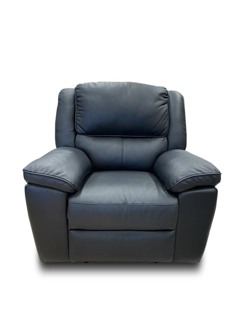 black small recliner