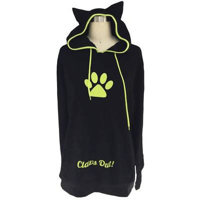 Clawsout Cat Hoodie