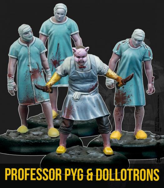 Batman Miniature Game: Professor Pyg & Dollotrons (Resin) – Empire Games