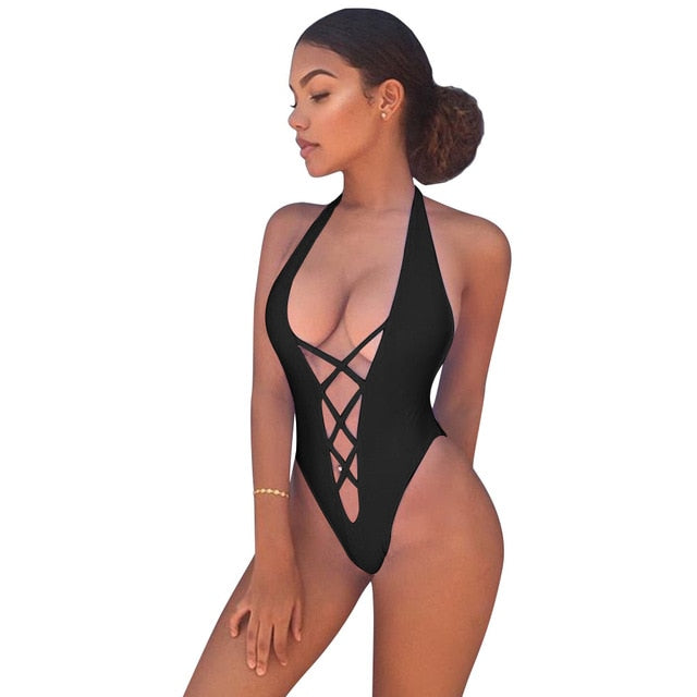 sexy one piece swimsuit