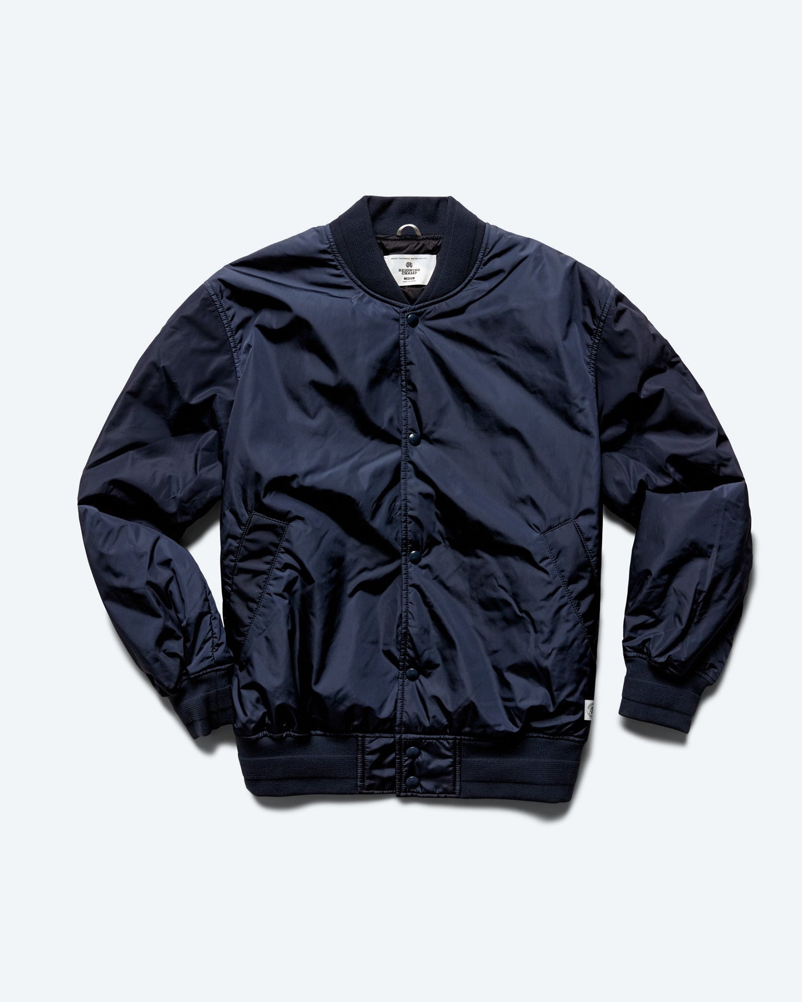 Econyl Satin Nylon Stadium Jacket | Reigning Champ