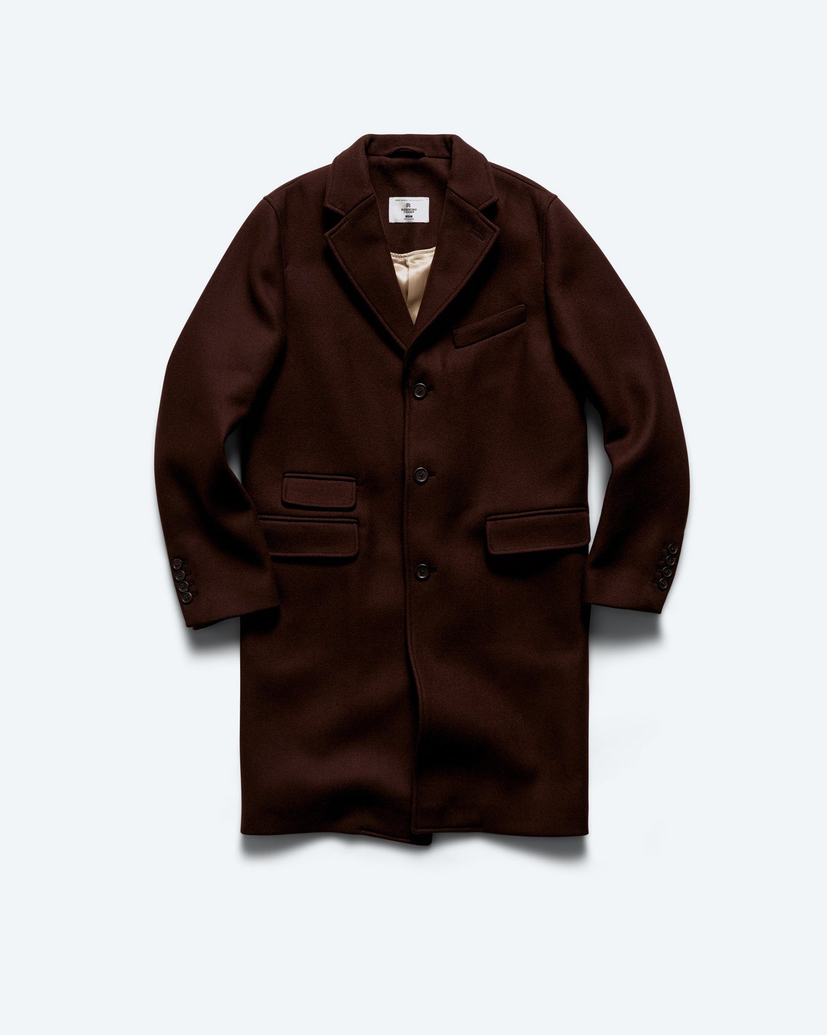 Melton Wool Polo Coat | Reigning Champ