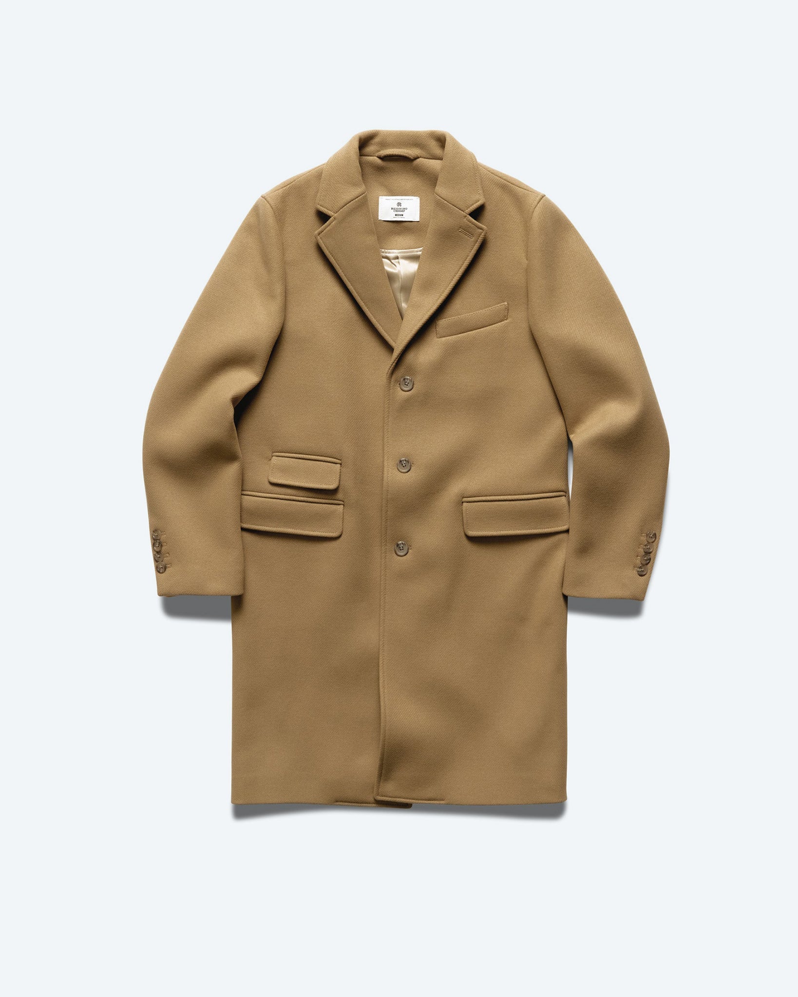 Melton Wool Polo Coat | Reigning Champ