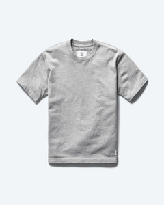 White Midweight Jersey Half Drop Mr. Thom Icon Print Tee