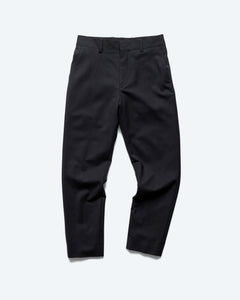 Regular Fit Black Twill Pants