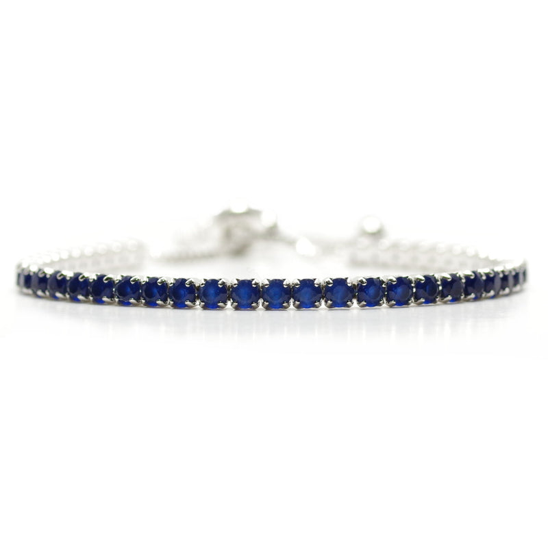 blue diamante bracelet