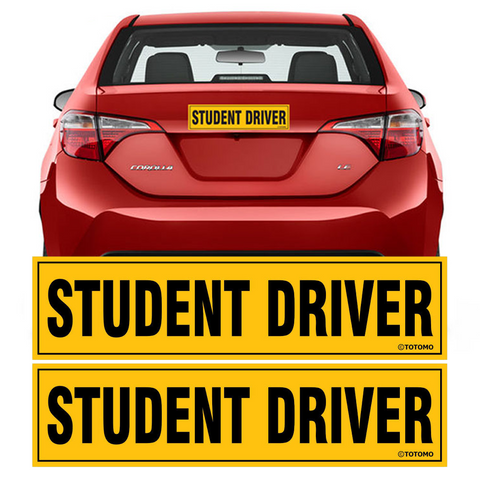 student driver magnet