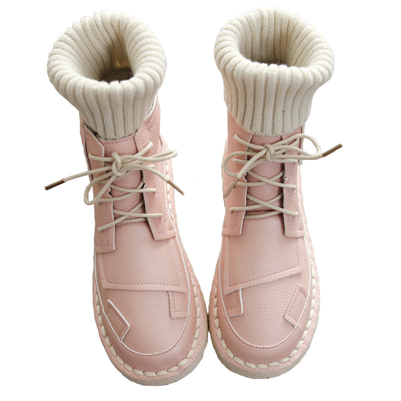 womens sock boots low heel