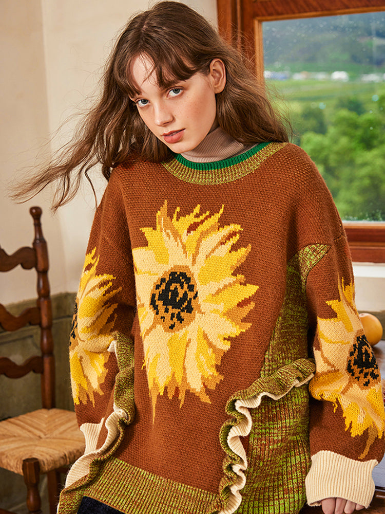 Mサイズsunflower サンフラワー Field Sweaterセーター ours