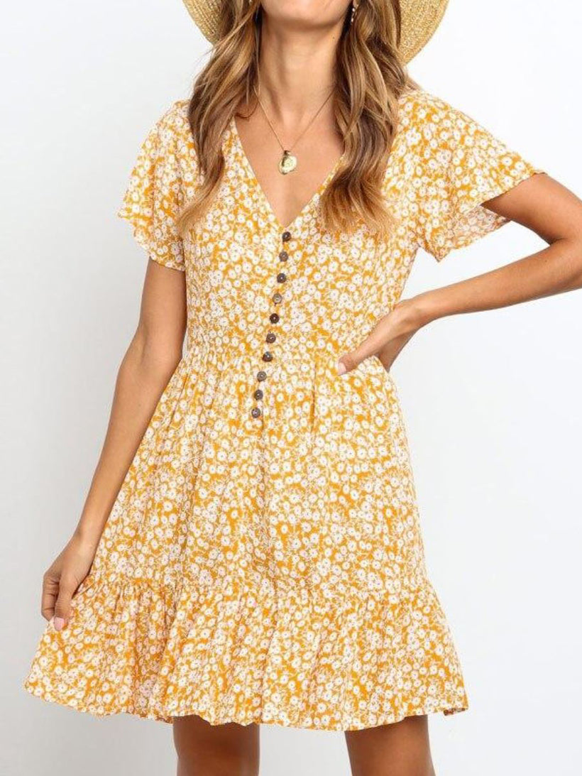 a line sun dress