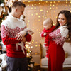 Christmas Jumpers Thicken Warm Turtleneck Xmas Family Look Family Matching Sweaters