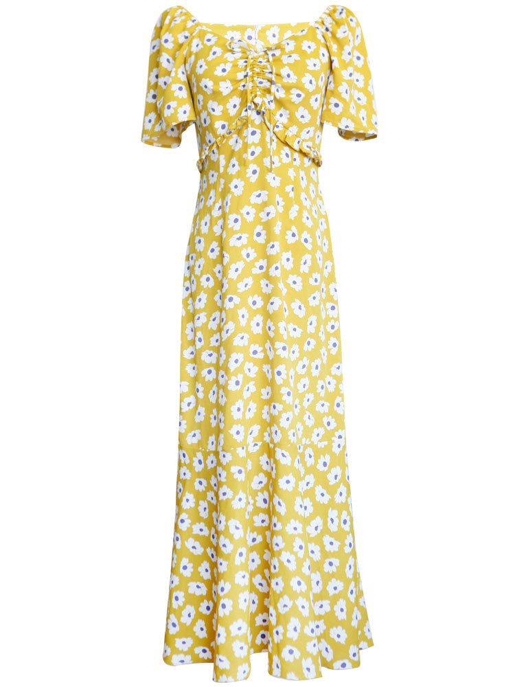 yellow spring dresses