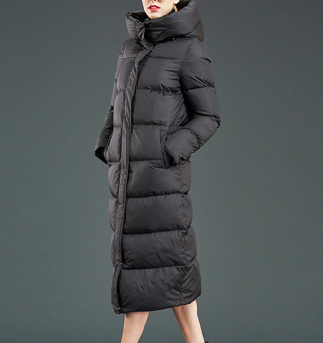 womens white down coat