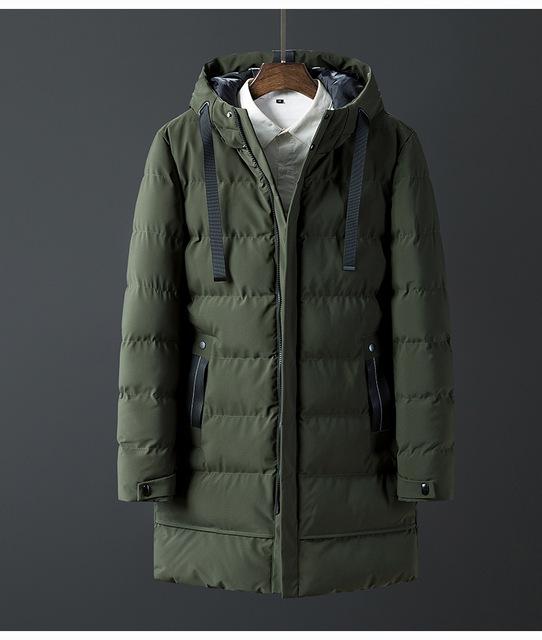 long cotton parka