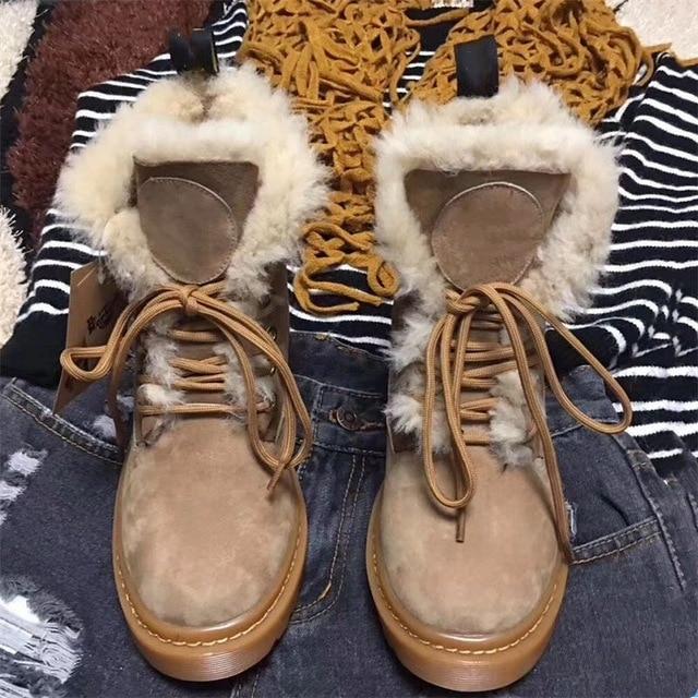 luxury fur boots