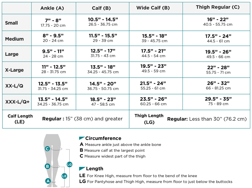 AW Style 301 Medical Support Open Toe Knee Highs - 30-40 mmHg | Ames Walker