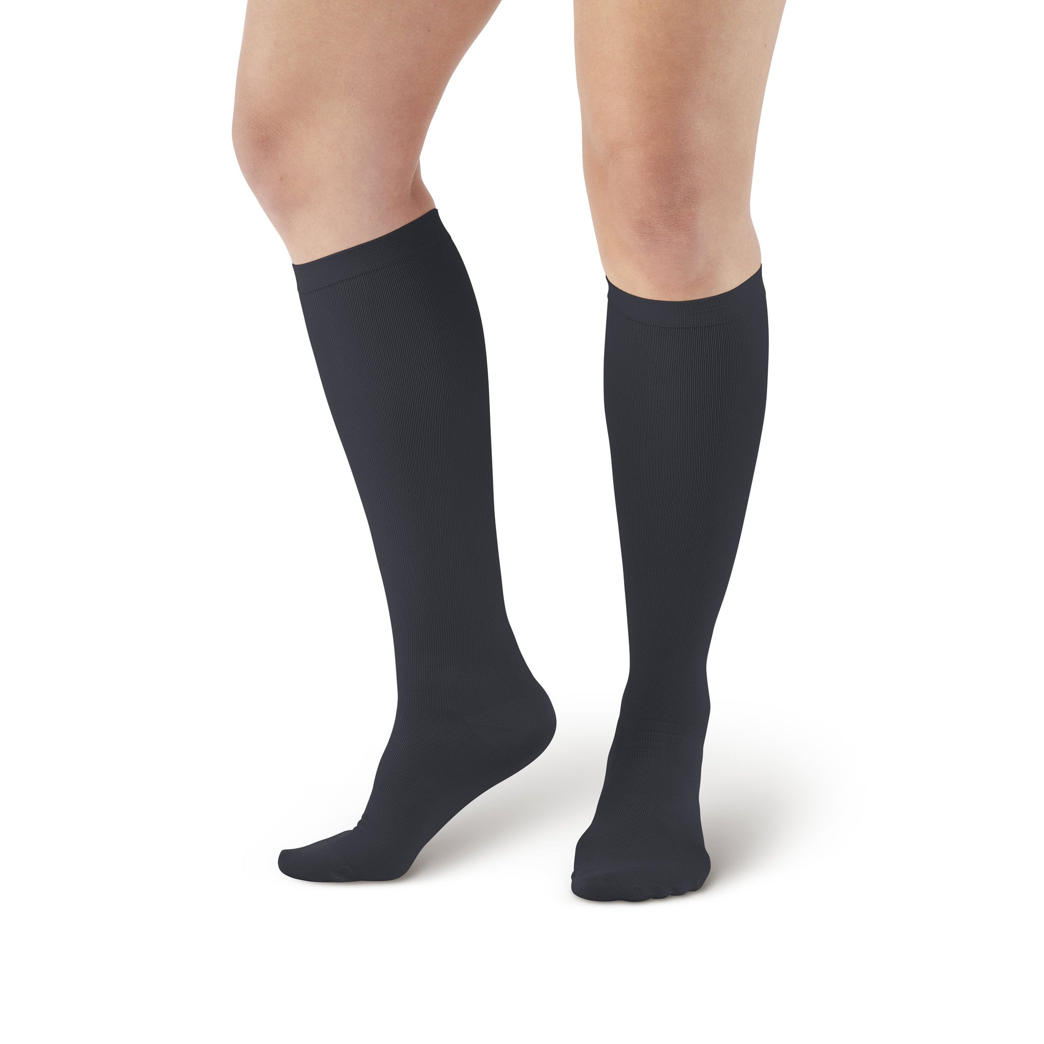 AW Style 115 Women's Microfiber Knee High Trouser Socks - 8-15 mmHg ...
