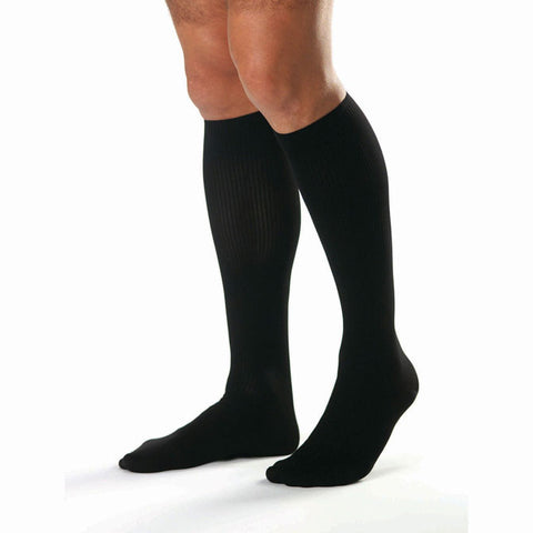 JOBST for Men Open Toe Ribbed Knee High Socks 30-40 mmHg | Ames Walker