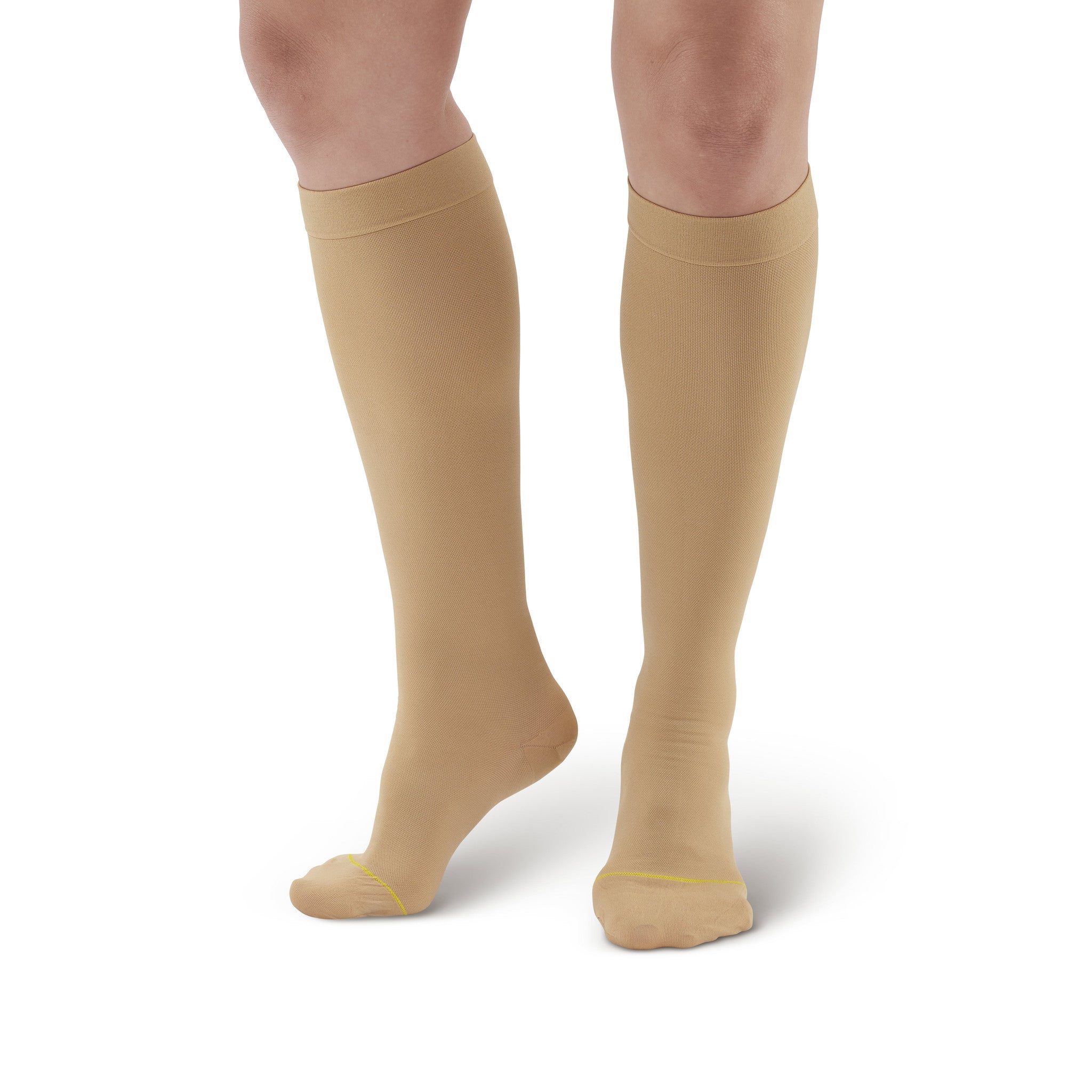 AW Style 222 Anti-Embolism Closed Toe Knee High Stockings - 18 mmHg ...