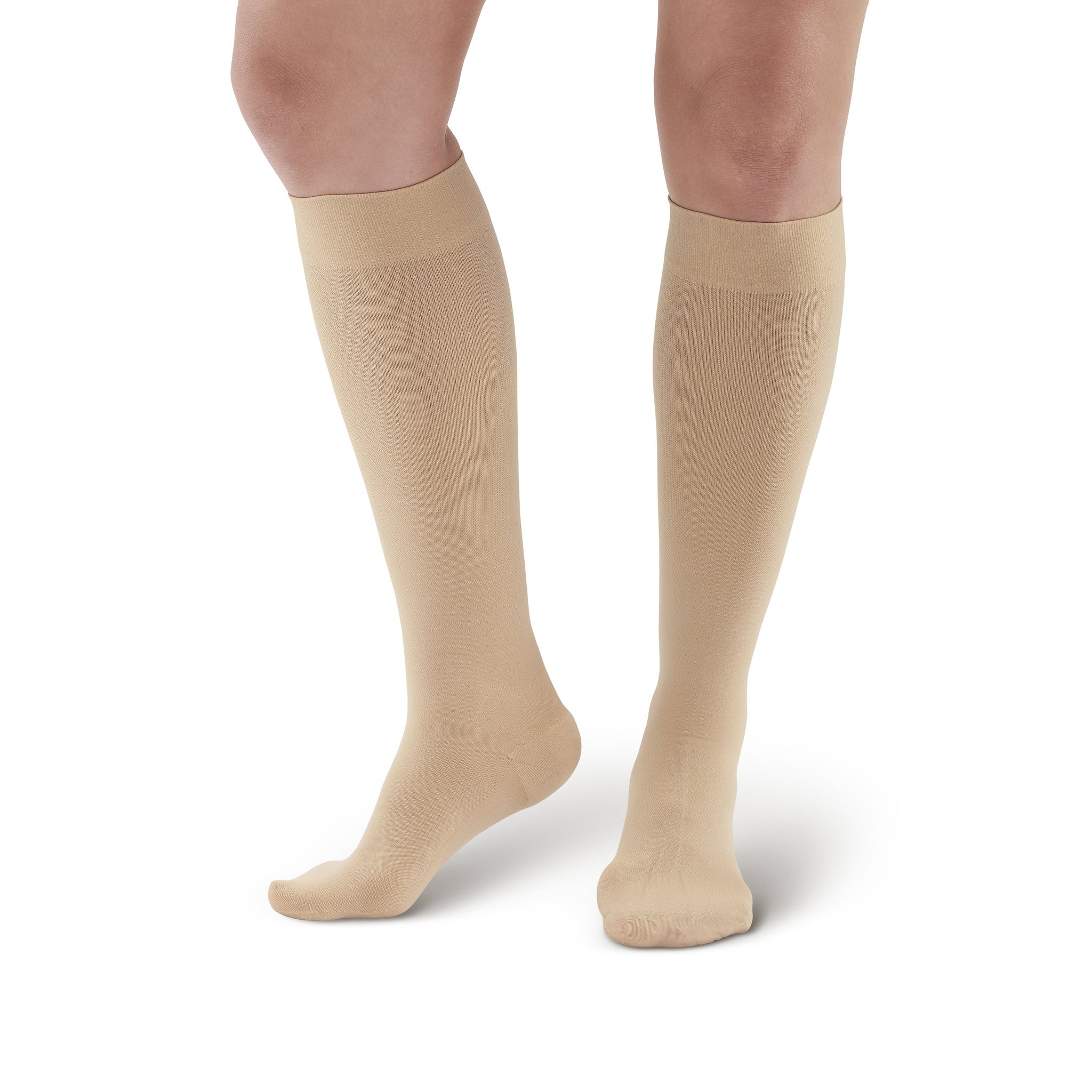 Luxury Opaque Knee Highs 20-30 mmHg l AW Style 291 l Ames Walker