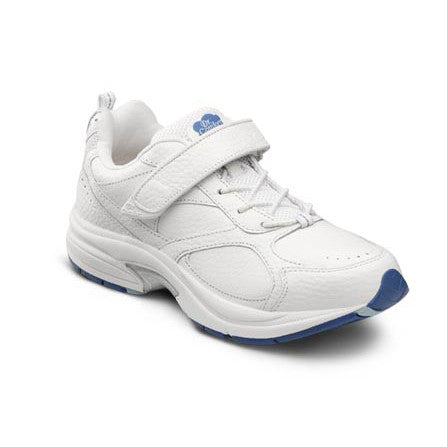 womens white velcro tennis shoes