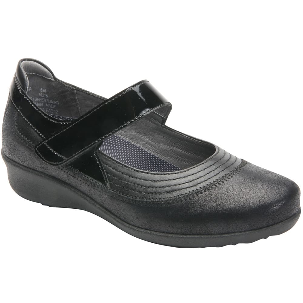 Drew Women's Genoa Casual Shoes Dusty Black | Ames Walker