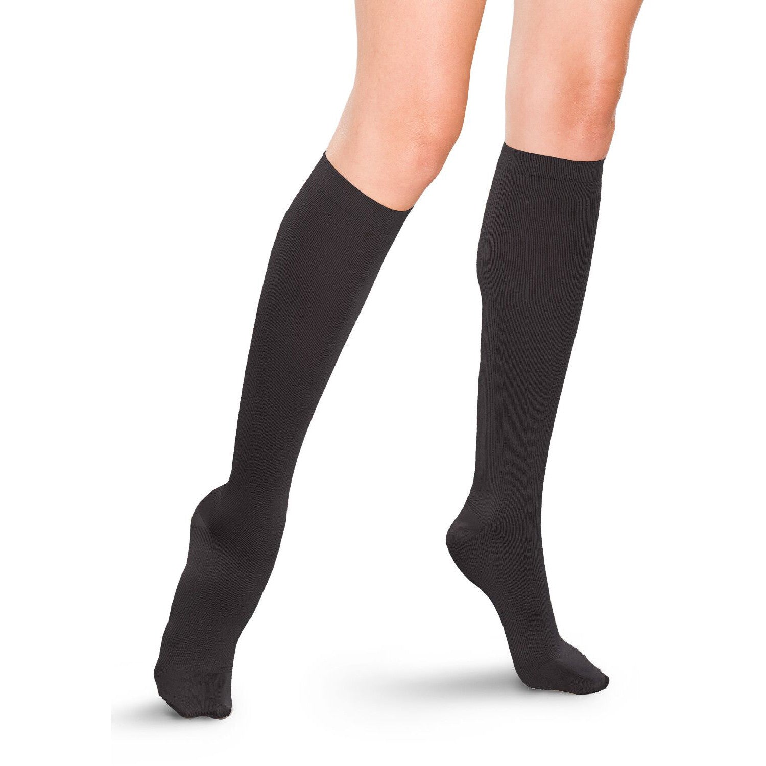Therafirm Women's Knee High Dress Socks- 10-15 mmHg | Ames Walker