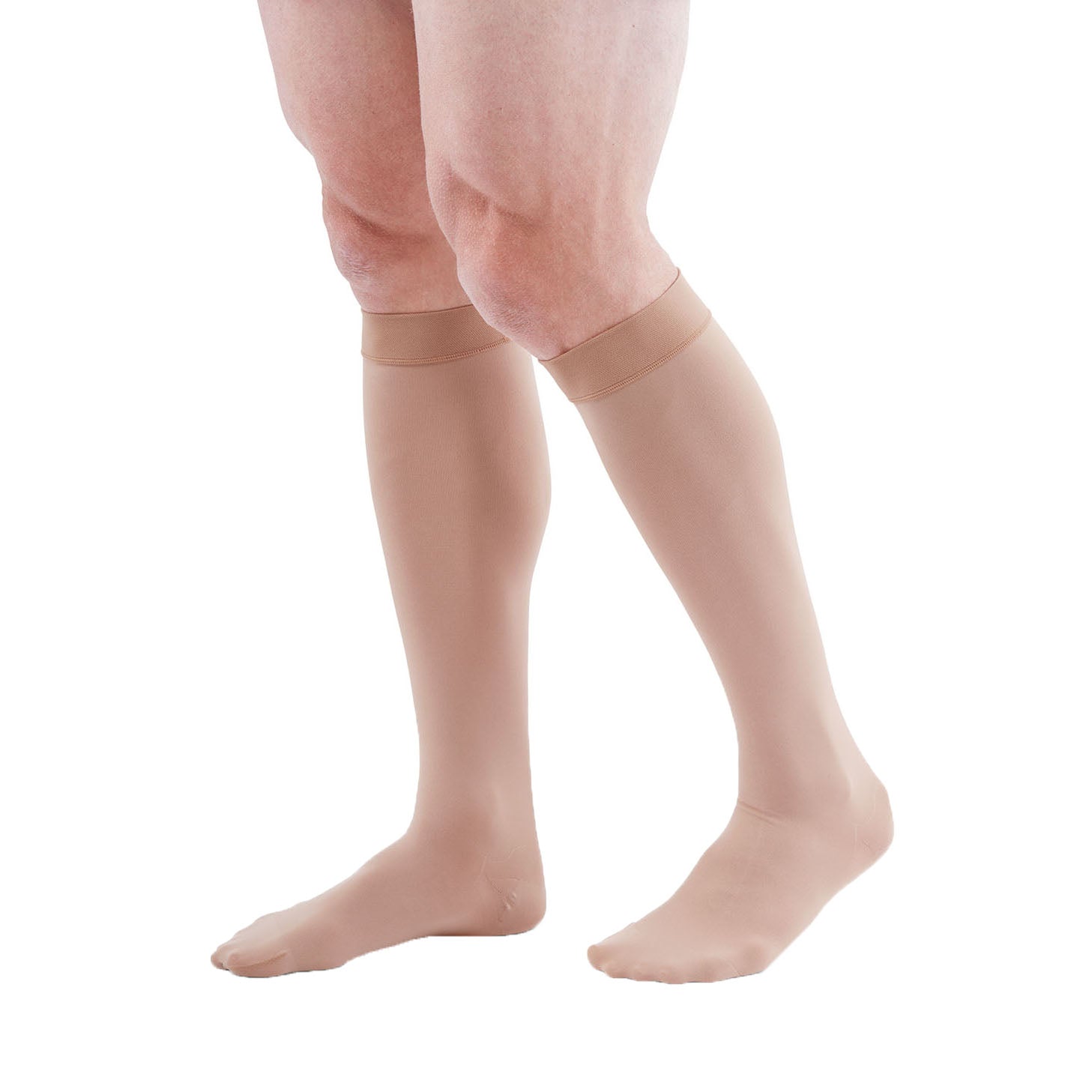 mediven sheer & soft for Women 30-40 mmHg Calf High Closed Toe