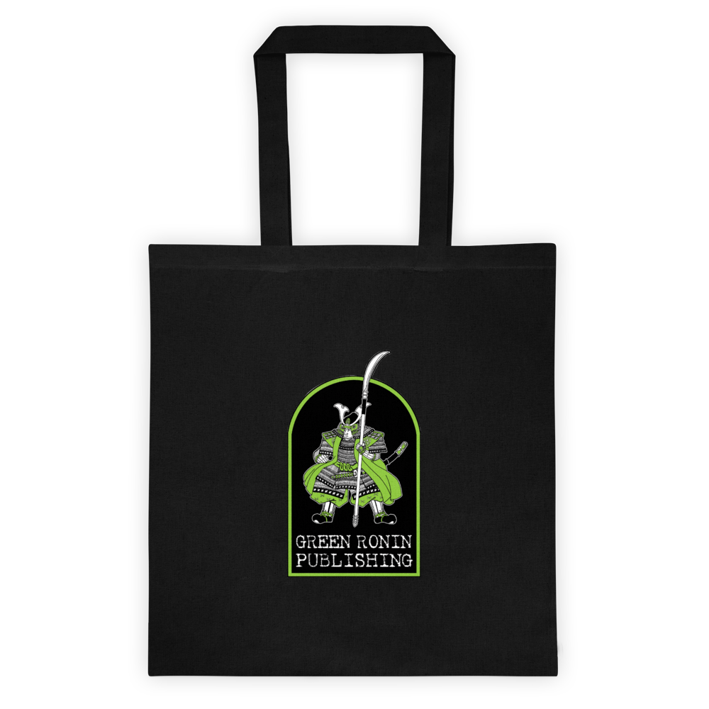 Download Green Ronin Publishing Logo Black Canvas Tote Bag - Green ...